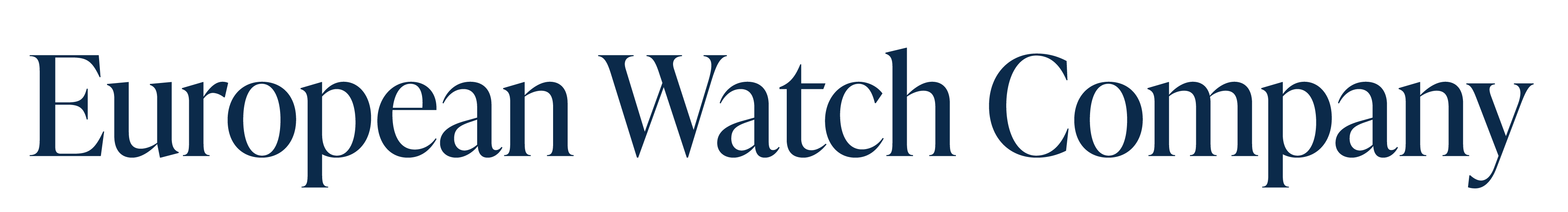 European Watch Company Logo